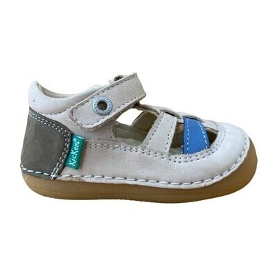Platta sandaler Kickers SUSHY 611086 Beige 20,22,27 Platta sandaler Kickers SUSHY 611086 Beige 20,22,27