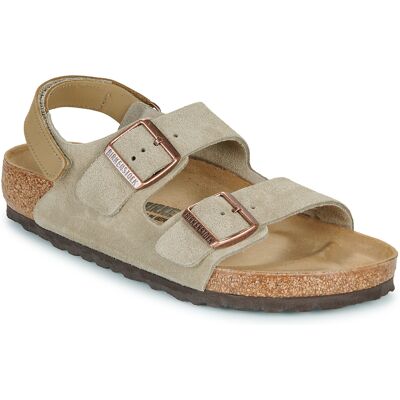 Platta sandaler BIRKENSTOCK Milano AS Kids LEVE Taupe 36,39 Platta sandaler BIRKENSTOCK Milano AS Kids LEVE Taupe 36,39
