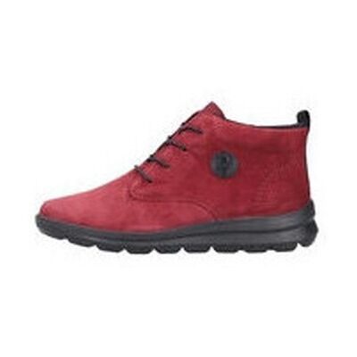 Rieker Z0022-36 Dam Röd Ankelboots - Ankle Boots Rieker Z0022-36 Dam Röd Ankelboots - Ankle Boots