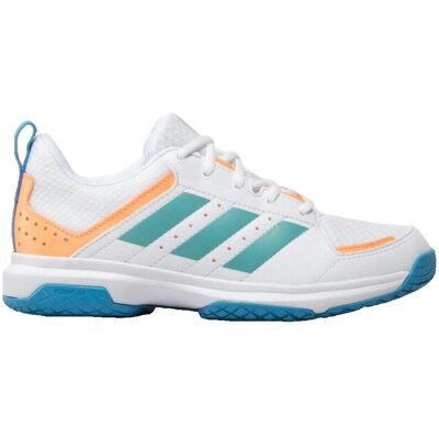 Adidas GX1262 Vita Skor - Inomhussport, Andningsbara, Återvunnet Material Adidas GX1262 Vita Skor - Inomhussport, Andningsbara, Återvunnet Material