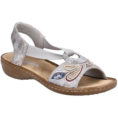 Sandaler med klack Rieker 608B490 36,37,38,41 Sandaler med klack Rieker 608B490 36,37,38,41