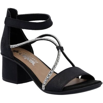 Sandaler med klack Rieker 6465400 36 Sandaler med klack Rieker 6465400 36