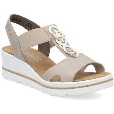 Sandaler med klack Rieker 6749862 36,39,40,41 Sandaler med klack Rieker 6749862 36,39,40,41