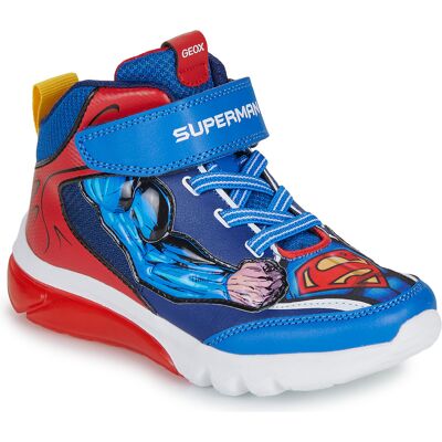 Höga sneakers Geox J CIBERDRON BOY SUPERMAN 36,37,26,28,29,30,31,32,33,34,35 Pojkar Höga sneakers Geox J CIBERDRON BOY SUPERMAN 36,37,26,28,29,30,31,32,33,34,35 Pojkar