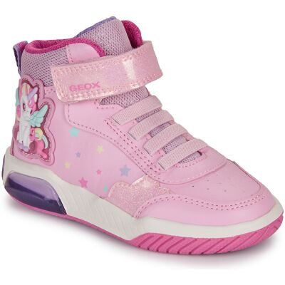 Höga sneakers Geox J INEK GIRL 24,25,27 Flickor Höga sneakers Geox J INEK GIRL 24,25,27 Flickor