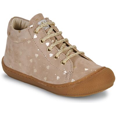 Höga sneakers Naturino COCOON ZIP SUEDE LOVE 19 Flickor Höga sneakers Naturino COCOON ZIP SUEDE LOVE 19 Flickor
