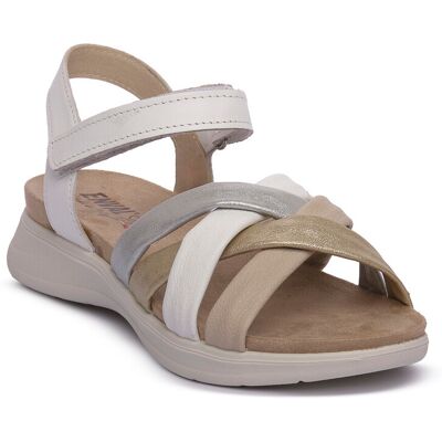 Sandaler med klack Enval SAMIRA BIANCO 36,37,39,41 Sandaler med klack Enval SAMIRA BIANCO 36,37,39,41