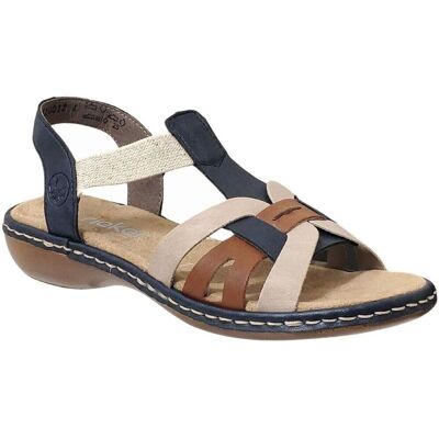 Platta sandaler Rieker 65918 40 Platta sandaler Rieker 65918 40