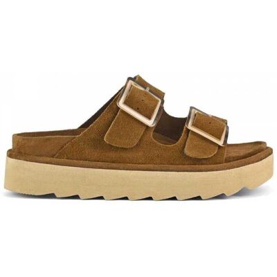 Sandaler med klack Colors of California Platform sandal in leather 39 Sandaler med klack Colors of California Platform sandal in leather 39