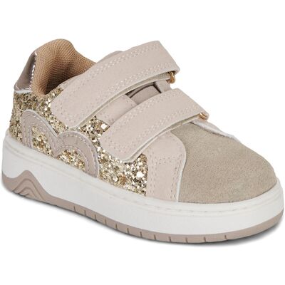 Sneakers BEPPI 2215100-GOLD 23,24,25,26,28,29 Flickor Sneakers BEPPI 2215100-GOLD 23,24,25,26,28,29 Flickor