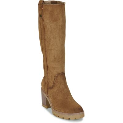 Stövlar med klack Refresh 173033-TAUPE 36,37,39,40 Stövlar med klack Refresh 173033-TAUPE 36,37,39,40