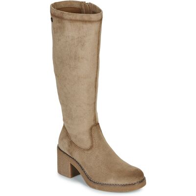 Stövlar med klack Refresh 173037-BEIGE 36,37,38,39,40 Stövlar med klack Refresh 173037-BEIGE 36,37,38,39,40