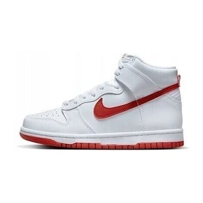 Nike Ungdom Dunk High DB2179111 Vita Barnskor - Sneakers Nike Ungdom Dunk High DB2179111 Vita Barnskor - Sneakers