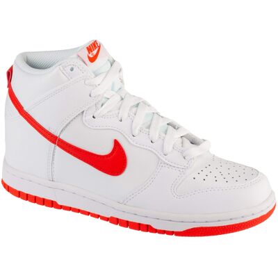 Nike Ungdom Dunk High DB2179111 Vita Barnskor - Sneakers Nike Ungdom Dunk High DB2179111 Vita Barnskor - Sneakers