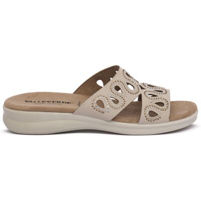 Tofflor Valleverde TAUPE 37,38,39,40,41 Dam Tofflor Valleverde TAUPE 37,38,39,40,41 Dam