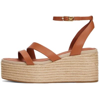 Sandaler med klack Tommy Hilfiger Ankle Strap Leather, Gpa 41 Sandaler med klack Tommy Hilfiger Ankle Strap Leather, Gpa 41