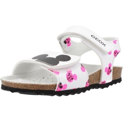 Barnsandaler Geox B Sandal Chalki Girl 21 Flickor Barnsandaler Geox B Sandal Chalki Girl 21 Flickor