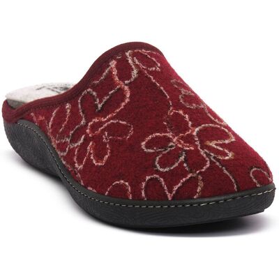 Tofflor Emanuela 1803 BORDO 37,38,40,41 Dam Tofflor Emanuela 1803 BORDO 37,38,40,41 Dam