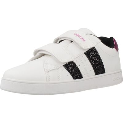 Geox Barns Eclyper Glittrande Detaljer Sneakers - Sneakers Geox Barns Eclyper Glittrande Detaljer Sneakers - Sneakers