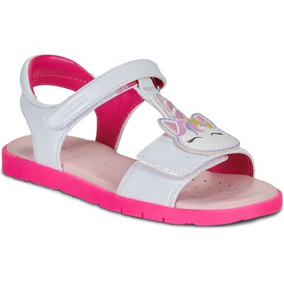 Platta sandaler Geox J SANDAL JOYFOOT GIR 30,32,33,34,35 Platta sandaler Geox J SANDAL JOYFOOT GIR 30,32,33,34,35