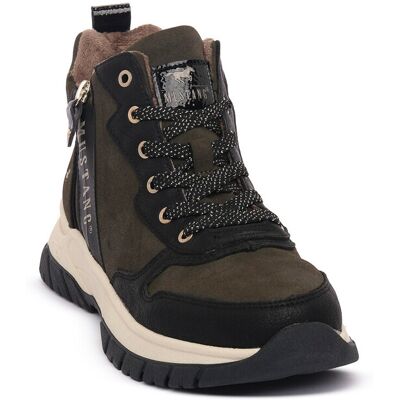 Höga sneakers Mustang BLACK 38,39 Dam Höga sneakers Mustang BLACK 38,39 Dam