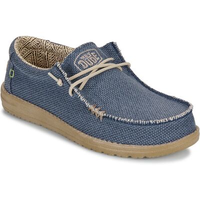 Slip-on-skor HEYDUDE Wally Braided Blue Night 37,38,39,40,41,42,43,44,45,46 Herr Slip-on-skor HEYDUDE Wally Braided Blue Night 37,38,39,40,41,42,43,44,45,46 Herr