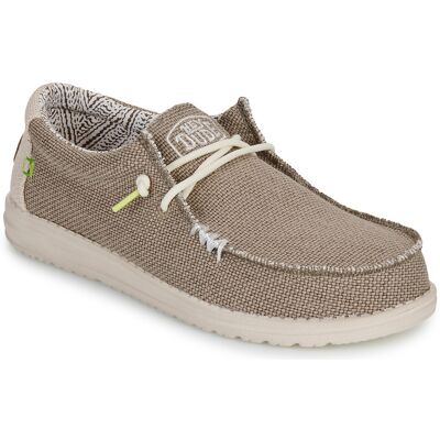 Slip-on-skor HEYDUDE Wally Braided Fossil 37,38,39,40,41,42,43,44,45,46,47 Herr Slip-on-skor HEYDUDE Wally Braided Fossil 37,38,39,40,41,42,43,44,45,46,47 Herr
