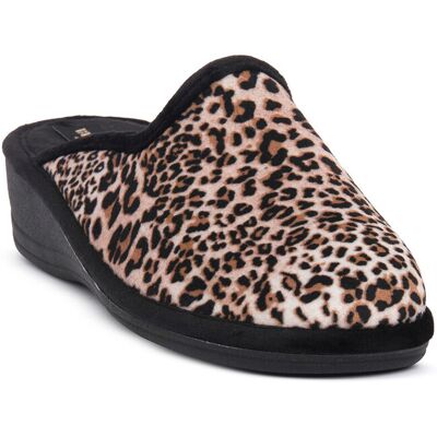 Tofflor Valleverde LEOPARDO PANTOFOLA 38 Dam Tofflor Valleverde LEOPARDO PANTOFOLA 38 Dam