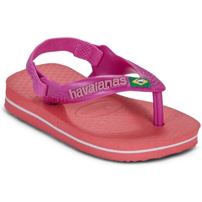 Flip-flops för barn Havaianas BABY BRASIL LOGO 20,21,22 Flickor Flip-flops för barn Havaianas BABY BRASIL LOGO 20,21,22 Flickor