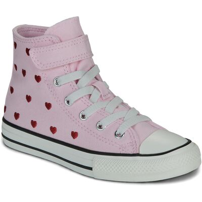 Höga sneakers Converse CHUCK TAYLOR ALL STAR HEARTS ROSES EASY-ON 27,30,32,33,34,35 Flickor Höga sneakers Converse CHUCK TAYLOR ALL STAR HEARTS ROSES EASY-ON 27,30,32,33,34,35 Flickor