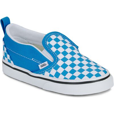 Slip-on-skor för barn Vans Slip-On V COLOR THEORY CHECKERBOARD Bright Azure 19,20,21,22,24,25,26,23 1/2,26 1/2 Pojkar Slip-on-skor för barn Vans Slip-On V COLOR THEORY CHECKERBOARD Bright Azure 19,20,21,22,24,25,26,23 1/2,26 1/2 Pojkar