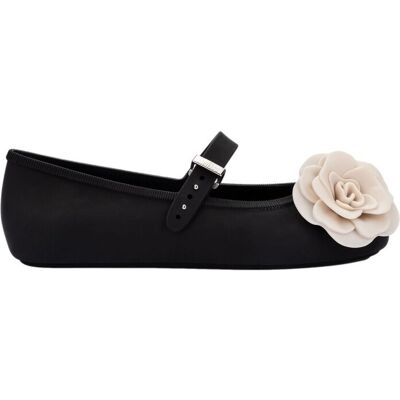Ballerinor Melissa Soft Ballerina Petals - Black/Beige 37,39,40,41 / 42 Dam Ballerinor Melissa Soft Ballerina Petals - Black/Beige 37,39,40,41 / 42 Dam