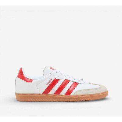 Sneakers adidas Samba OG White Solar Red Gum (Women's) 36 2/3 Dam Sneakers adidas Samba OG White Solar Red Gum (Women's) 36 2/3 Dam