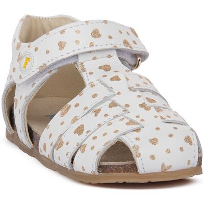 Platta sandaler Naturino FALCOTTO 1N03 ALBY MILK 21,22,23 Platta sandaler Naturino FALCOTTO 1N03 ALBY MILK 21,22,23