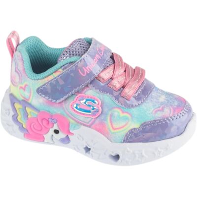 Sneakers Skechers Unicorn Charmer - Lil Heart Sparkles 21,22,23,24 Flickor Sneakers Skechers Unicorn Charmer - Lil Heart Sparkles 21,22,23,24 Flickor