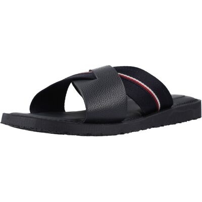 Platta sandaler Tommy Hilfiger Core Hilfiger Lth Criss 40,42,43,44,45,46 Platta sandaler Tommy Hilfiger Core Hilfiger Lth Criss 40,42,43,44,45,46