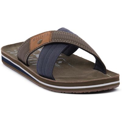 Platta sandaler Mustang KHAKI 42,43 Platta sandaler Mustang KHAKI 42,43