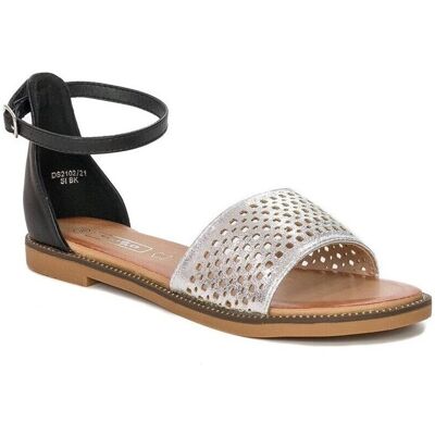 Platta sandaler Filippo DS210221SIBK 37 Platta sandaler Filippo DS210221SIBK 37