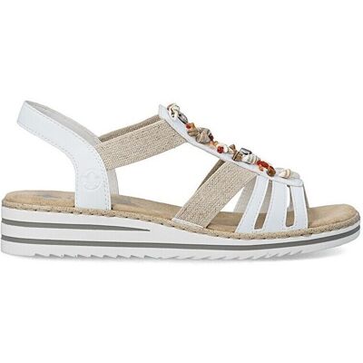 Sandaler med klack Rieker V065680 36,37,38,39,40,41 Sandaler med klack Rieker V065680 36,37,38,39,40,41