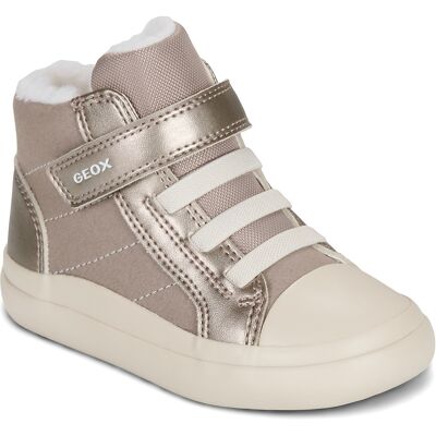 Höga sneakers Geox B GISLI GIRL 24,25,26,27 Flickor Höga sneakers Geox B GISLI GIRL 24,25,26,27 Flickor