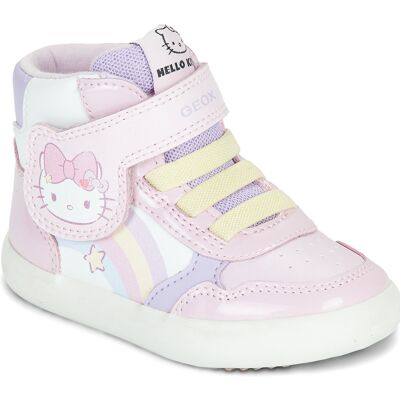 Höga sneakers Geox B GISLI GIRL HELLO KITTY 20,21,22,23 Flickor Höga sneakers Geox B GISLI GIRL HELLO KITTY 20,21,22,23 Flickor
