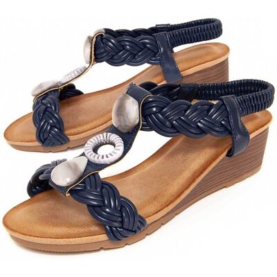 Sandaler med klack Montevita 104965 36,37,38,39,40,41 Sandaler med klack Montevita 104965 36,37,38,39,40,41