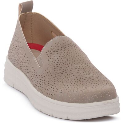 Slip-on-skor Grunland TAUPE F6SIVI 37,38,39,40 Dam Slip-on-skor Grunland TAUPE F6SIVI 37,38,39,40 Dam
