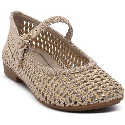 Ballerinor Jana CHAMPAGNER 38,39 Dam Ballerinor Jana CHAMPAGNER 38,39 Dam