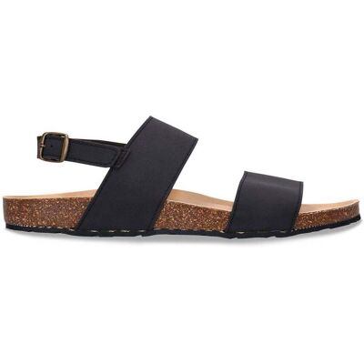 Platta sandaler Nae Vegan Shoes Vegan Sandals with Recycled Tyre Sole Savai Black 36,40,41,42,43,44,45,47 Platta sandaler Nae Vegan Shoes Vegan Sandals with Recycled Tyre Sole Savai Black 36,40,41,42,43,44,45,47
