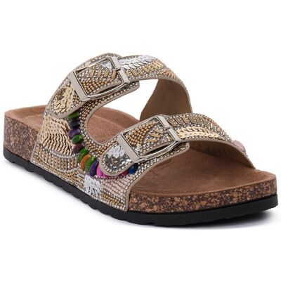 Tofflor Heavenly Feet JESS BEIGE 37 Dam Tofflor Heavenly Feet JESS BEIGE 37 Dam