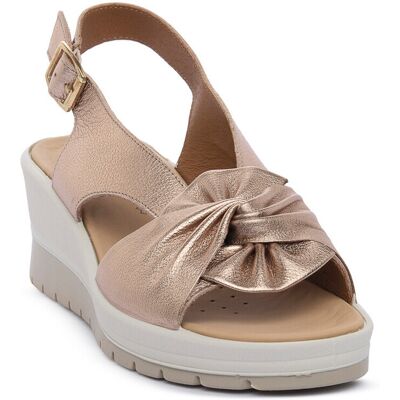 Sandaler med klack Enval CLAIRE CHAMPAGNE 38 Sandaler med klack Enval CLAIRE CHAMPAGNE 38