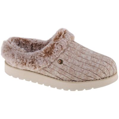 Tofflor Skechers Chaussons 31204-LTBR beige 40 Dam Tofflor Skechers Chaussons 31204-LTBR beige 40 Dam