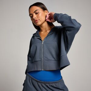 MP Women's Tempo Cropped Zip Through Hoodie – Grå - XS MP Women's Tempo Cropped Zip Through Hoodie – Grå - XS