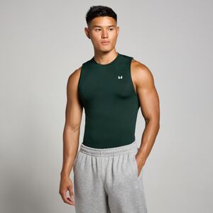MyProtein MP Men's Tempo Pillar Graphic Seamless Tank – Dark Emerald - XL MyProtein MP Men's Tempo Pillar Graphic Seamless Tank – Dark Emerald - XL